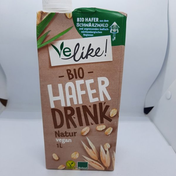 Bio Hafer Drink Vegan 1 L Tetra