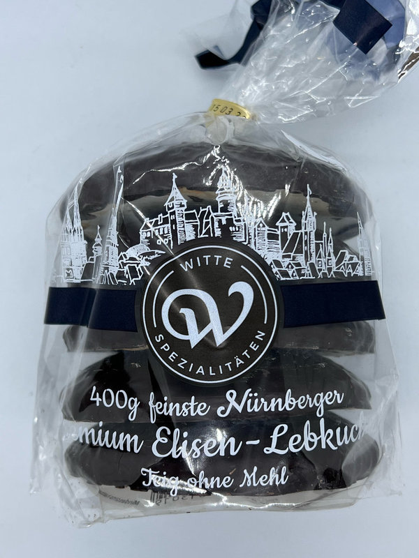 Premium Elisen Lebkuchen 400g Schoko